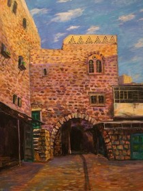 הצייר ממוסקבה, שמואל מושניק, צייר, בית הדסה, חברון